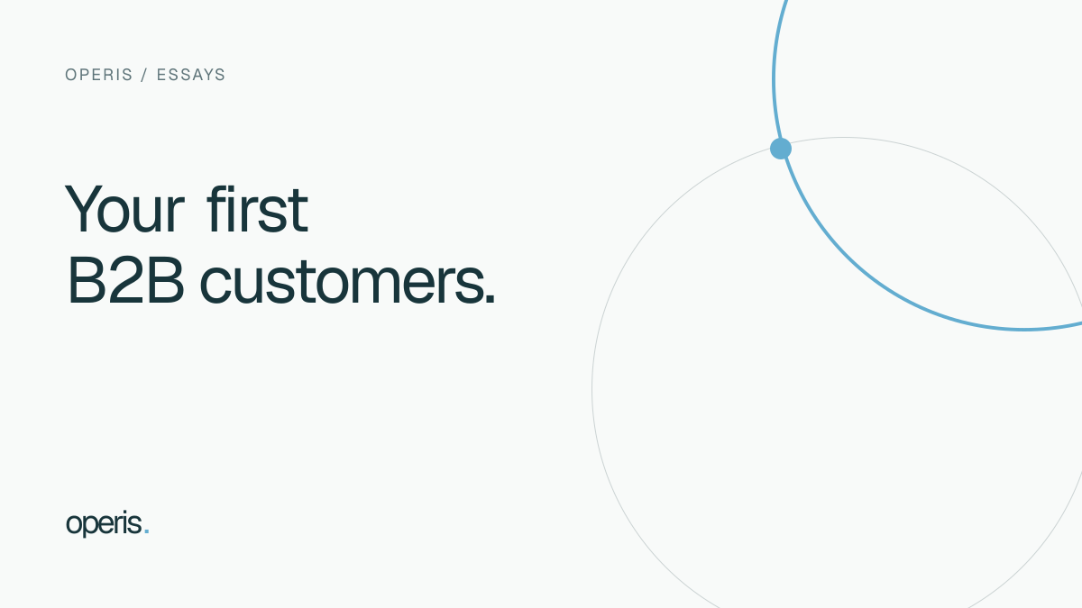 How SaaS Startups Can Find Their First B2B Customers